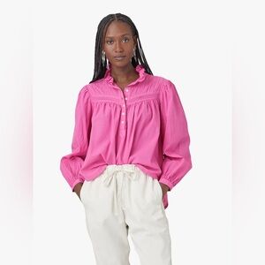 Xirena Larsen Top in Magenta Pink XS